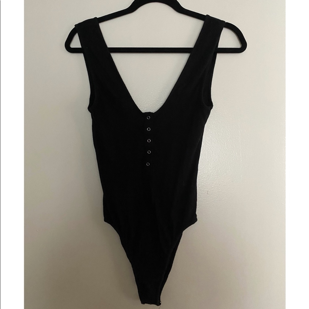 FREE PEOPLE 🌿 BLACK BODYSUIT